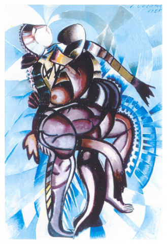 Armature d amore, tempera, 1925, collezione privata